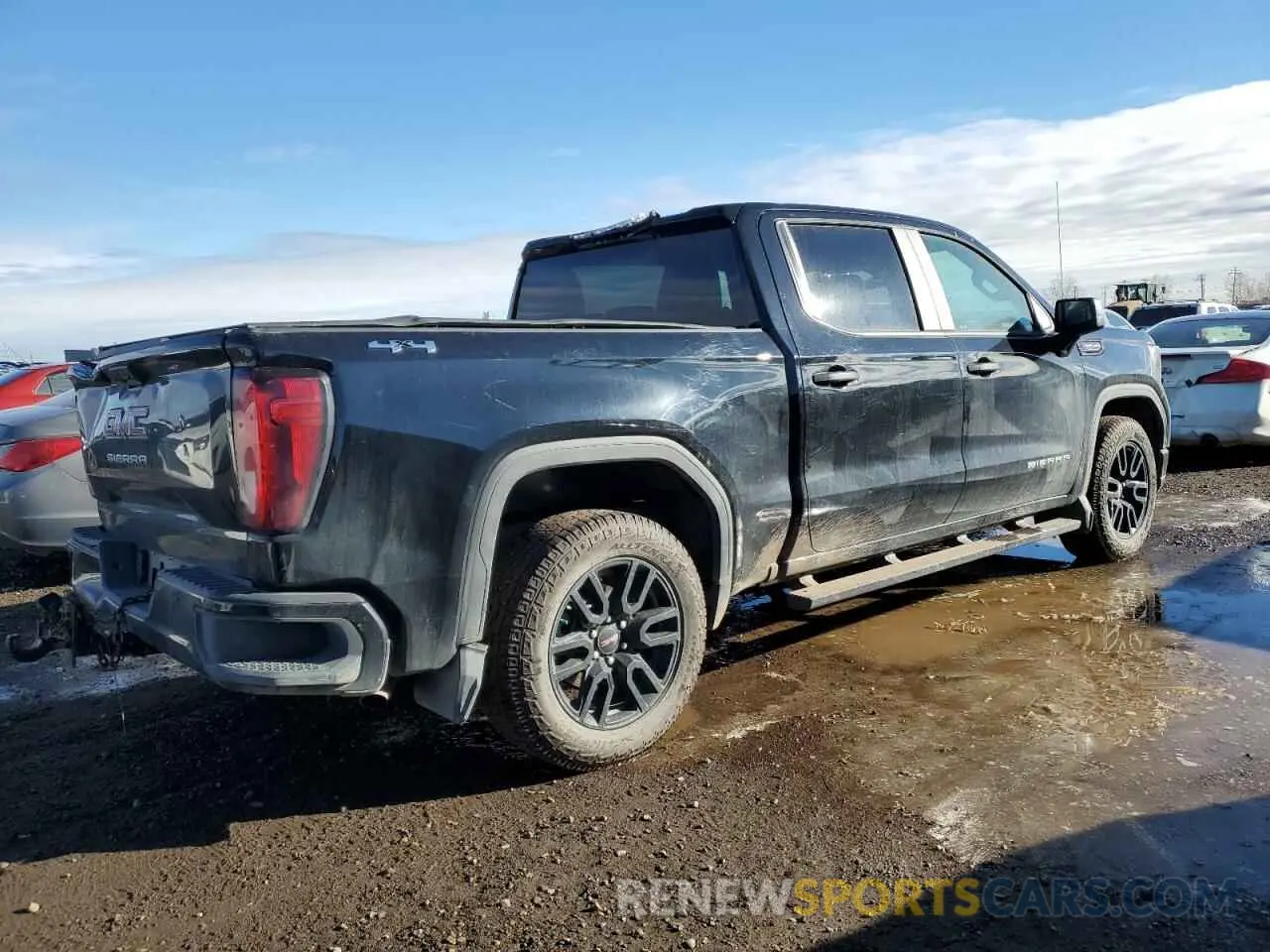 3 Photograph of a damaged car 1GTUUAED1PZ293954 GMC SIERRA 2023