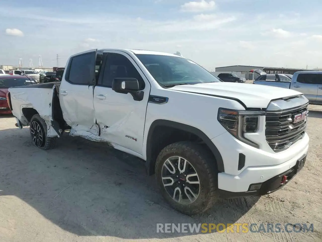 4 Фотография поврежденного автомобиля 1GTUUEE85PZ305906 GMC SIERRA 2023