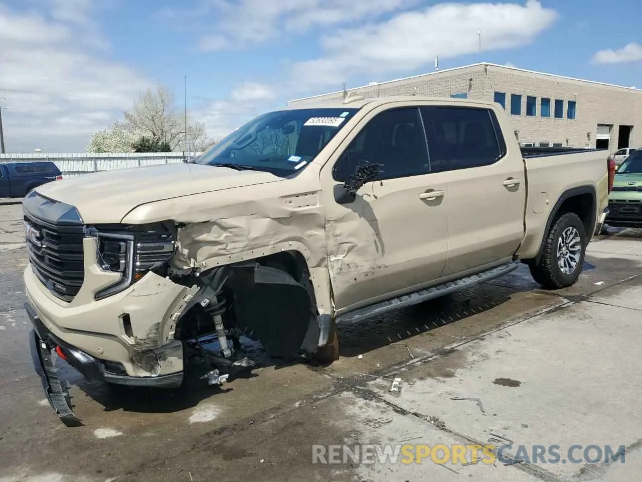 1 Photograph of a damaged car 1GTUUEE89PZ141446 GMC SIERRA 2023