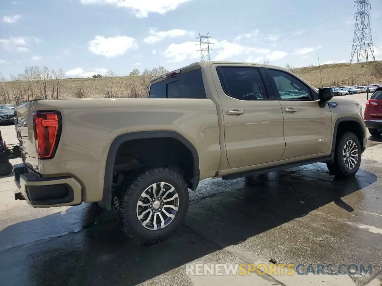 3 Photograph of a damaged car 1GTUUEE89PZ141446 GMC SIERRA 2023
