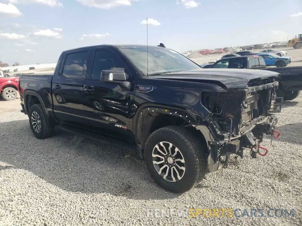 4 Photograph of a damaged car 1GTUUEEL6PZ279837 GMC SIERRA 2023
