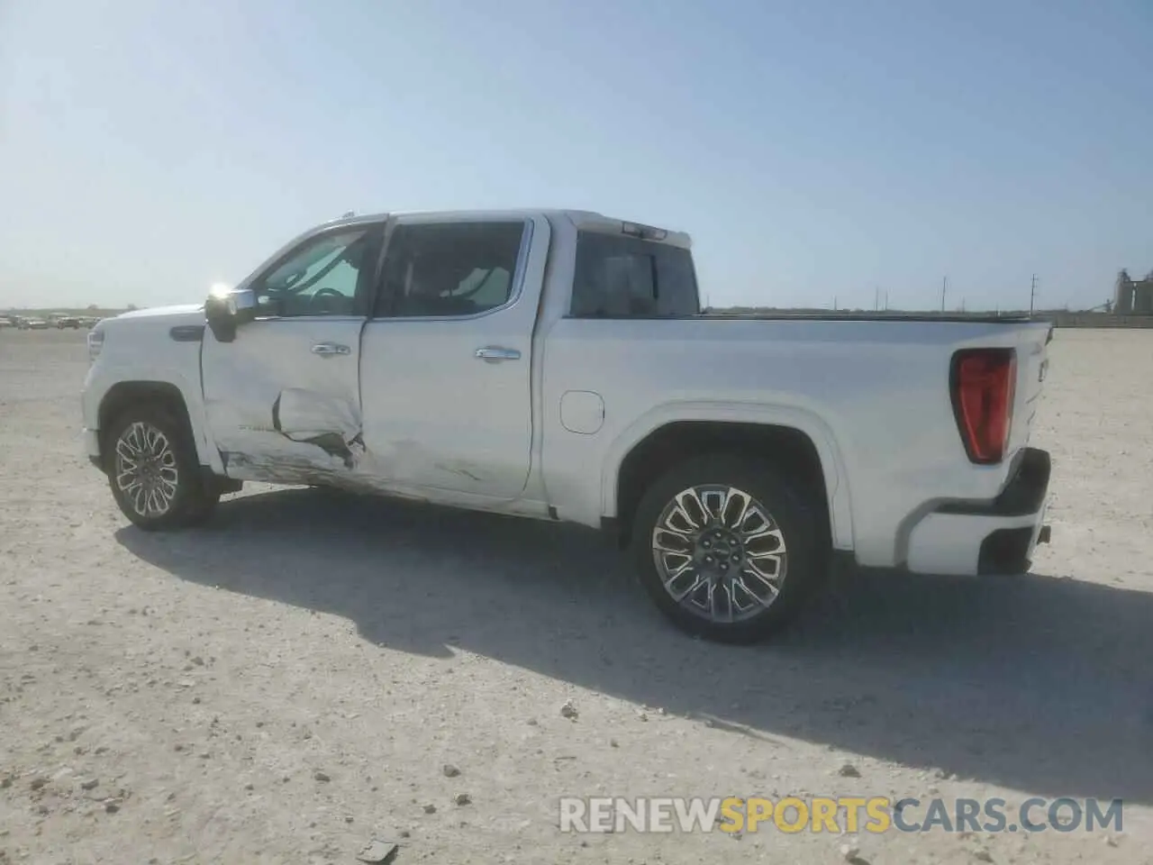 2 Photograph of a damaged car 1GTUUHE86PZ304345 GMC SIERRA 2023