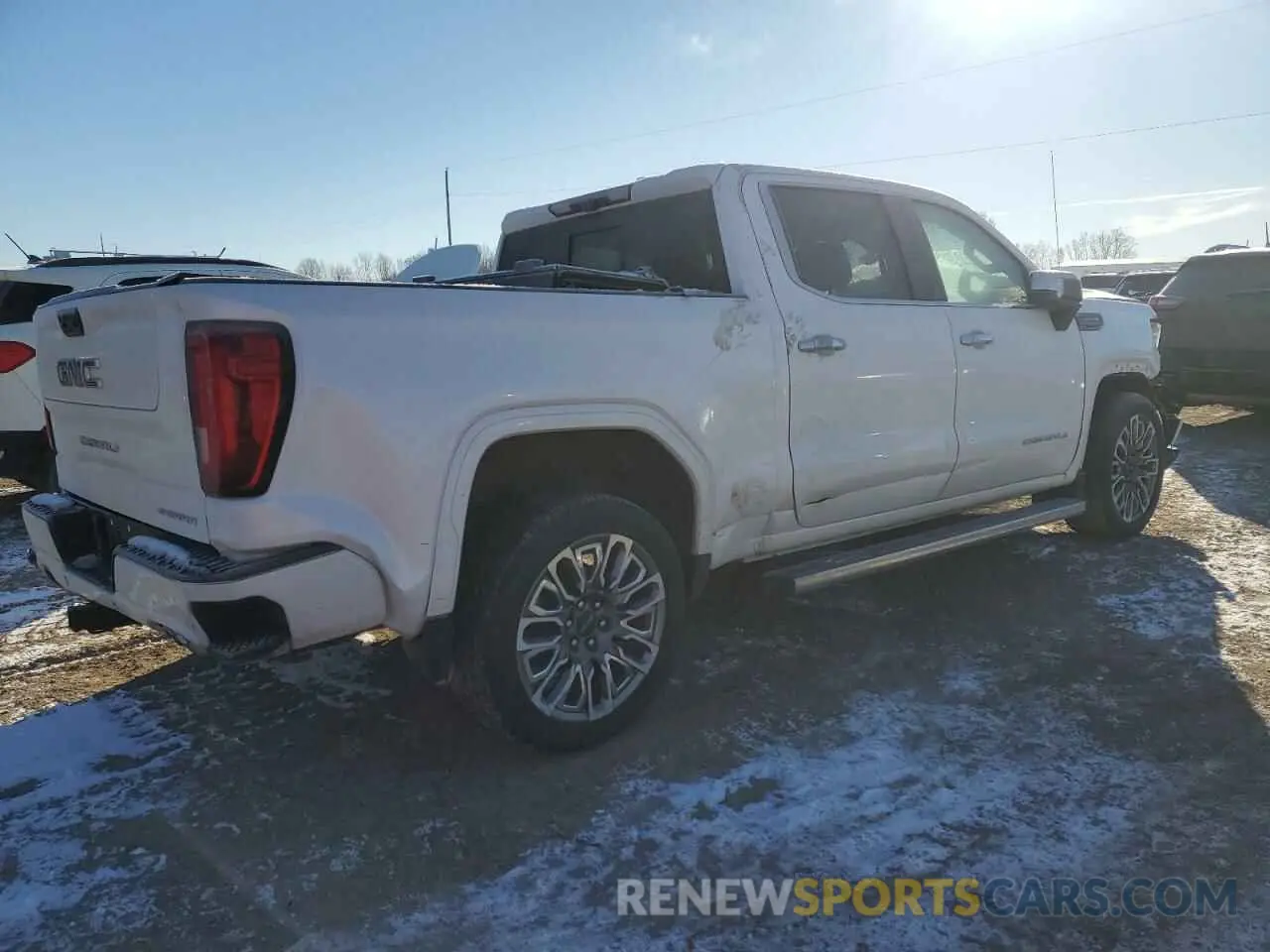 3 Photograph of a damaged car 1GTUUHEL0PZ312834 GMC SIERRA 2023