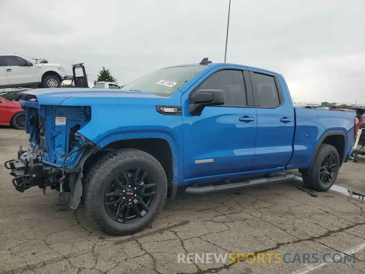 1 Photograph of a damaged car 1GTVUCE83PZ325290 GMC SIERRA 2023