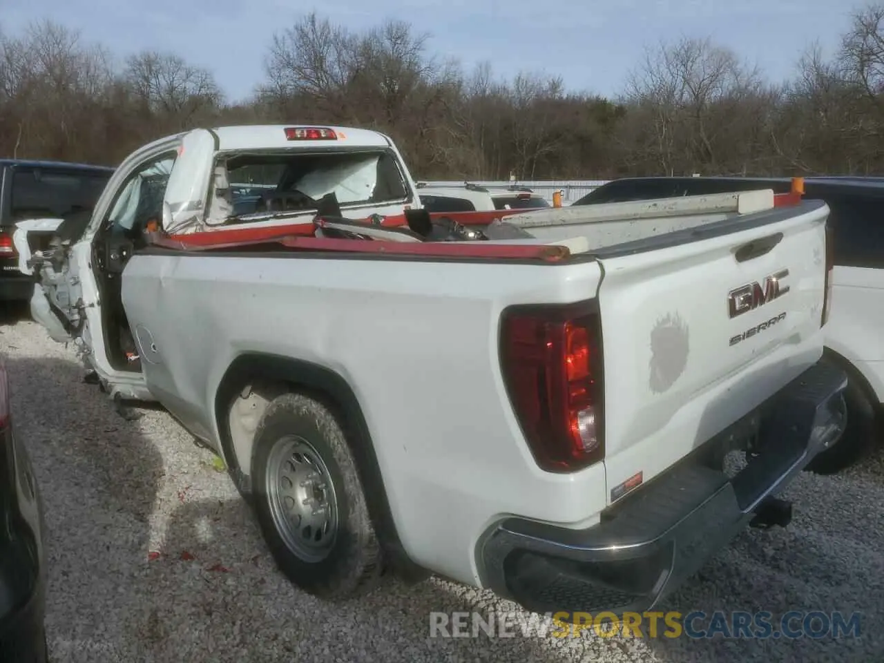 2 Photograph of a damaged car 3GTNHAED9PG162683 GMC SIERRA 2023