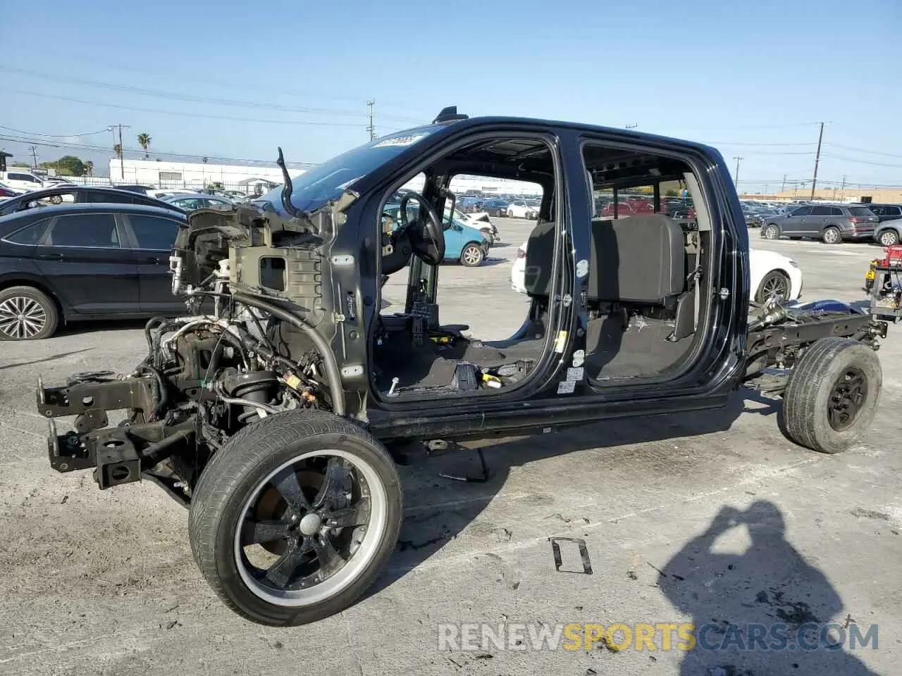 1 Photograph of a damaged car 3GTPHGE88PG193499 GMC SIERRA 2023