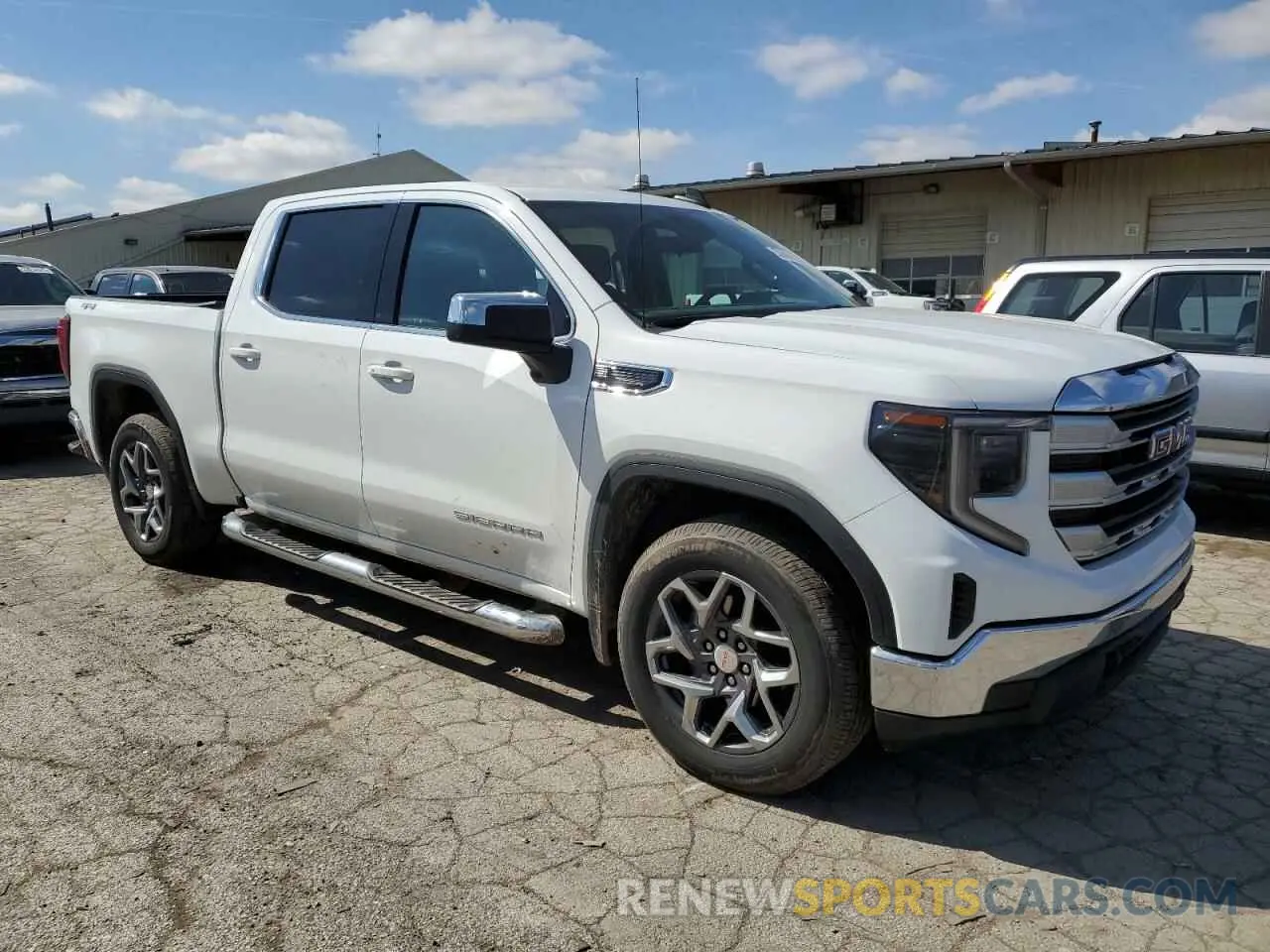 4 Photograph of a damaged car 3GTPUBEK8PG174011 GMC SIERRA 2023