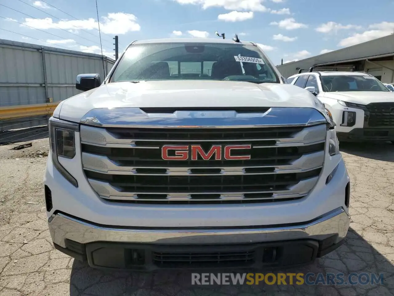 5 Photograph of a damaged car 3GTPUBEK8PG174011 GMC SIERRA 2023
