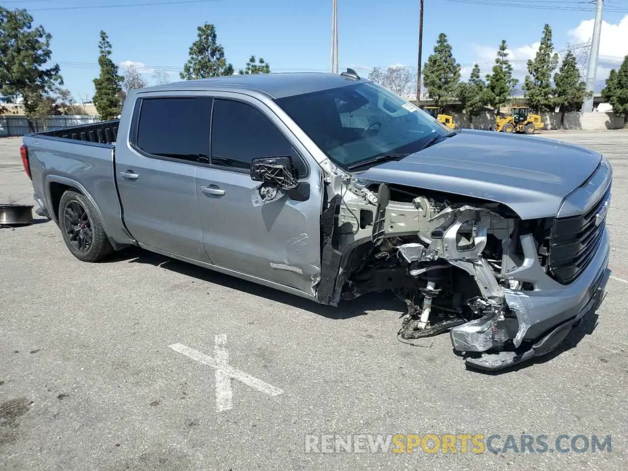 4 Photograph of a damaged car 3GTUUCE80PG328725 GMC SIERRA 2023