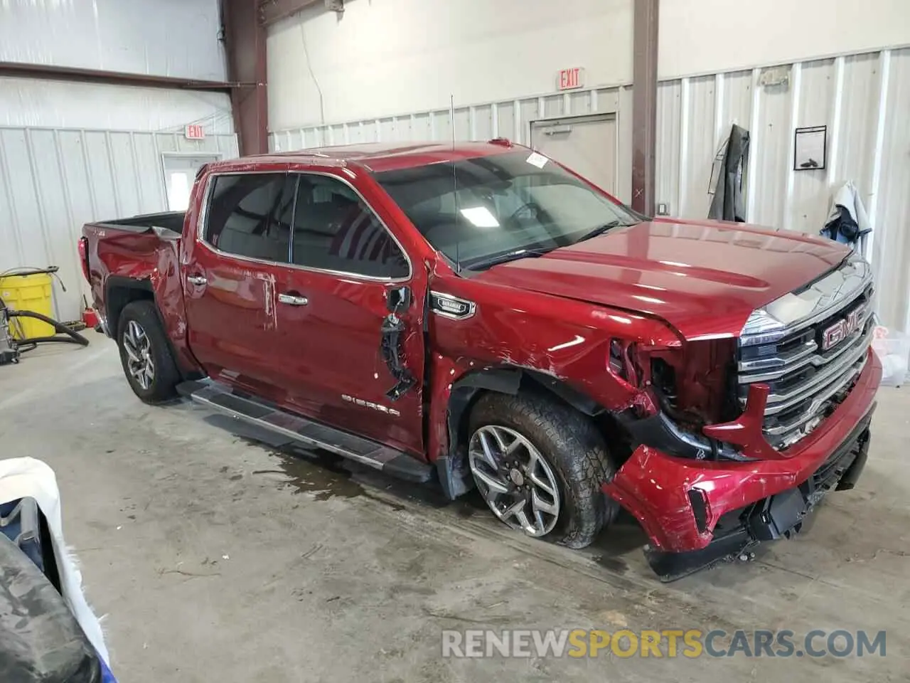 4 Photograph of a damaged car 3GTUUDE84PG265229 GMC SIERRA 2023