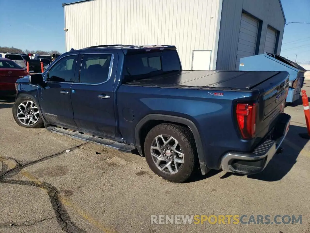 2 Photograph of a damaged car 3GTUUDE85PG252926 GMC SIERRA 2023