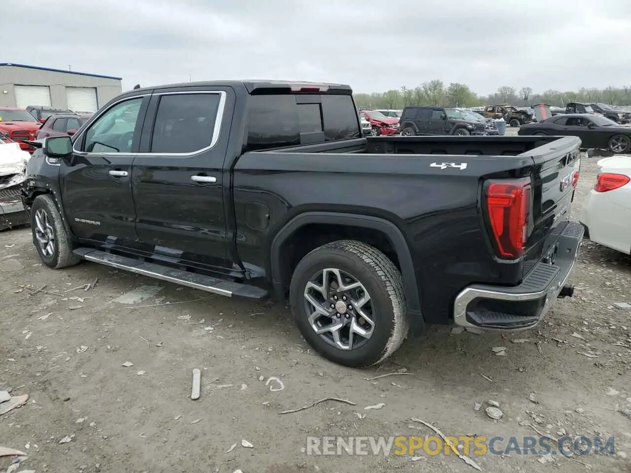 2 Фотография поврежденного автомобиля 3GTUUDE89PG288747 GMC SIERRA 2023