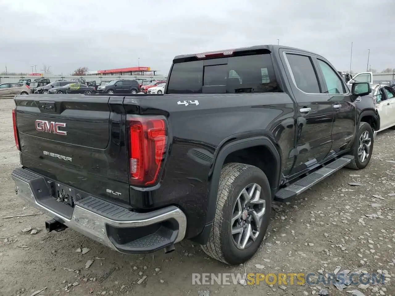 3 Фотография поврежденного автомобиля 3GTUUDE89PG288747 GMC SIERRA 2023