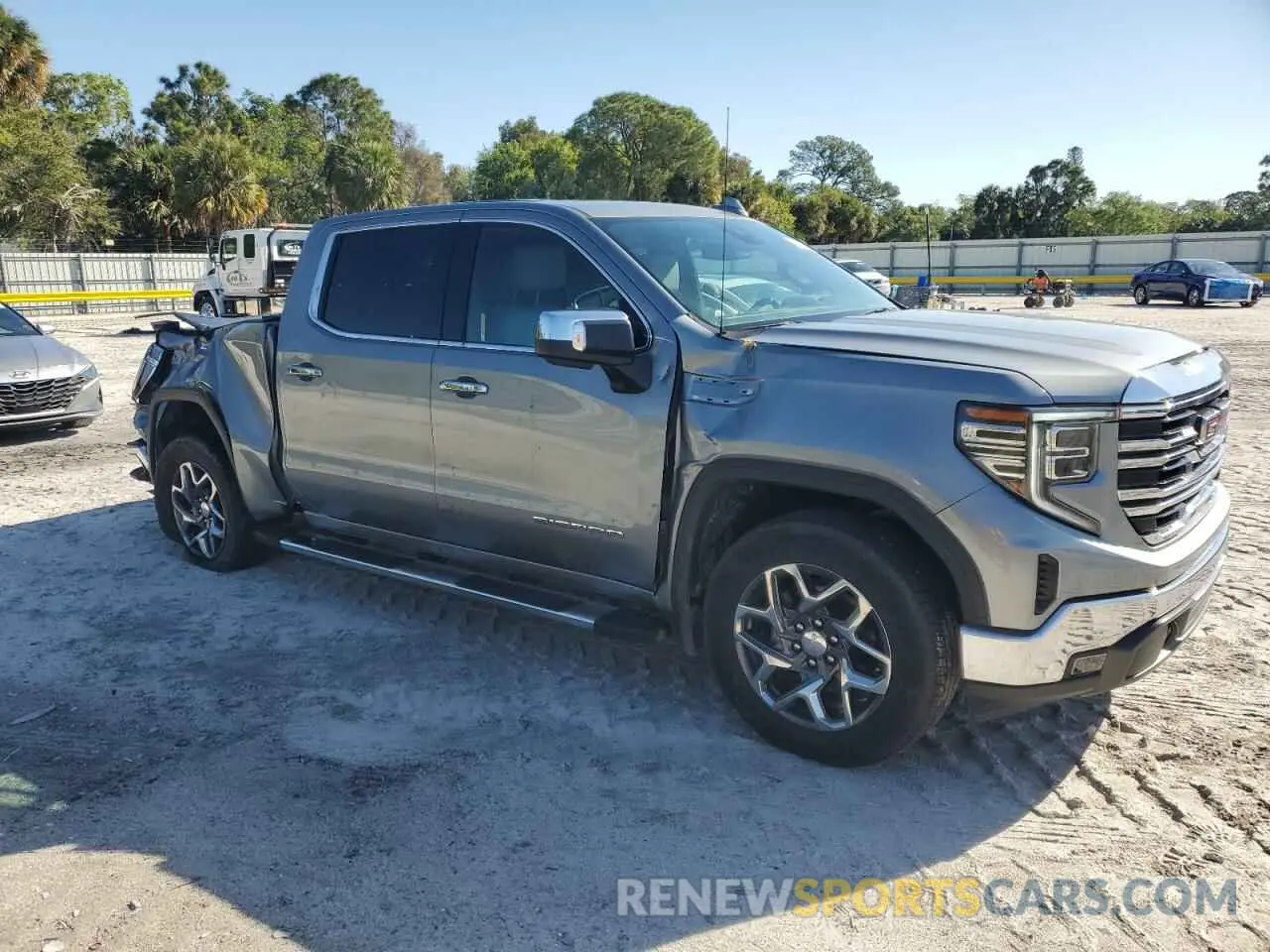 4 Фотография поврежденного автомобиля 3GTUUDED0PG291937 GMC SIERRA 2023