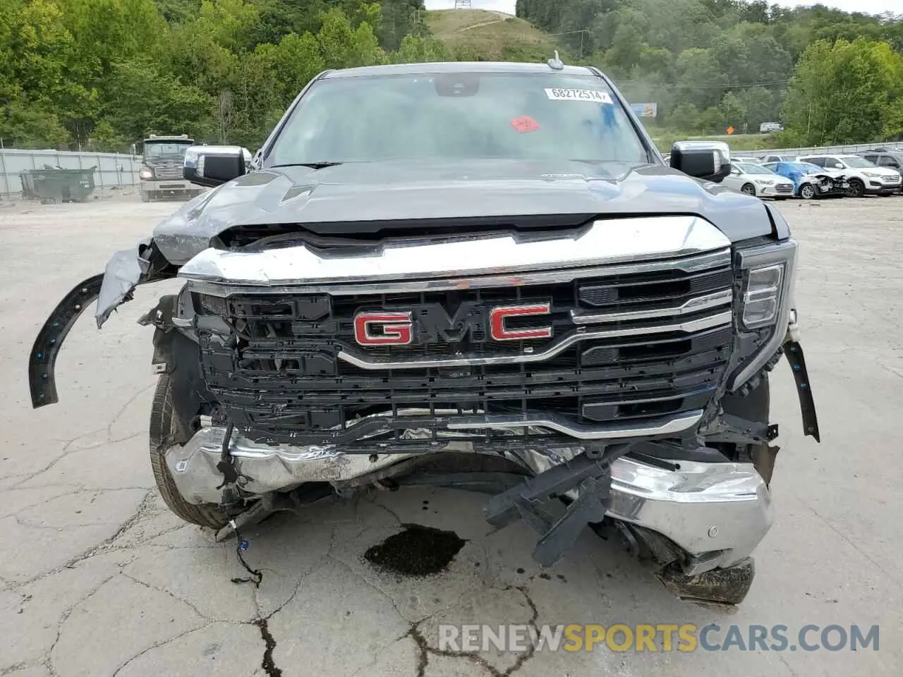 5 Photograph of a damaged car 3GTUUDED4PG187757 GMC SIERRA 2023