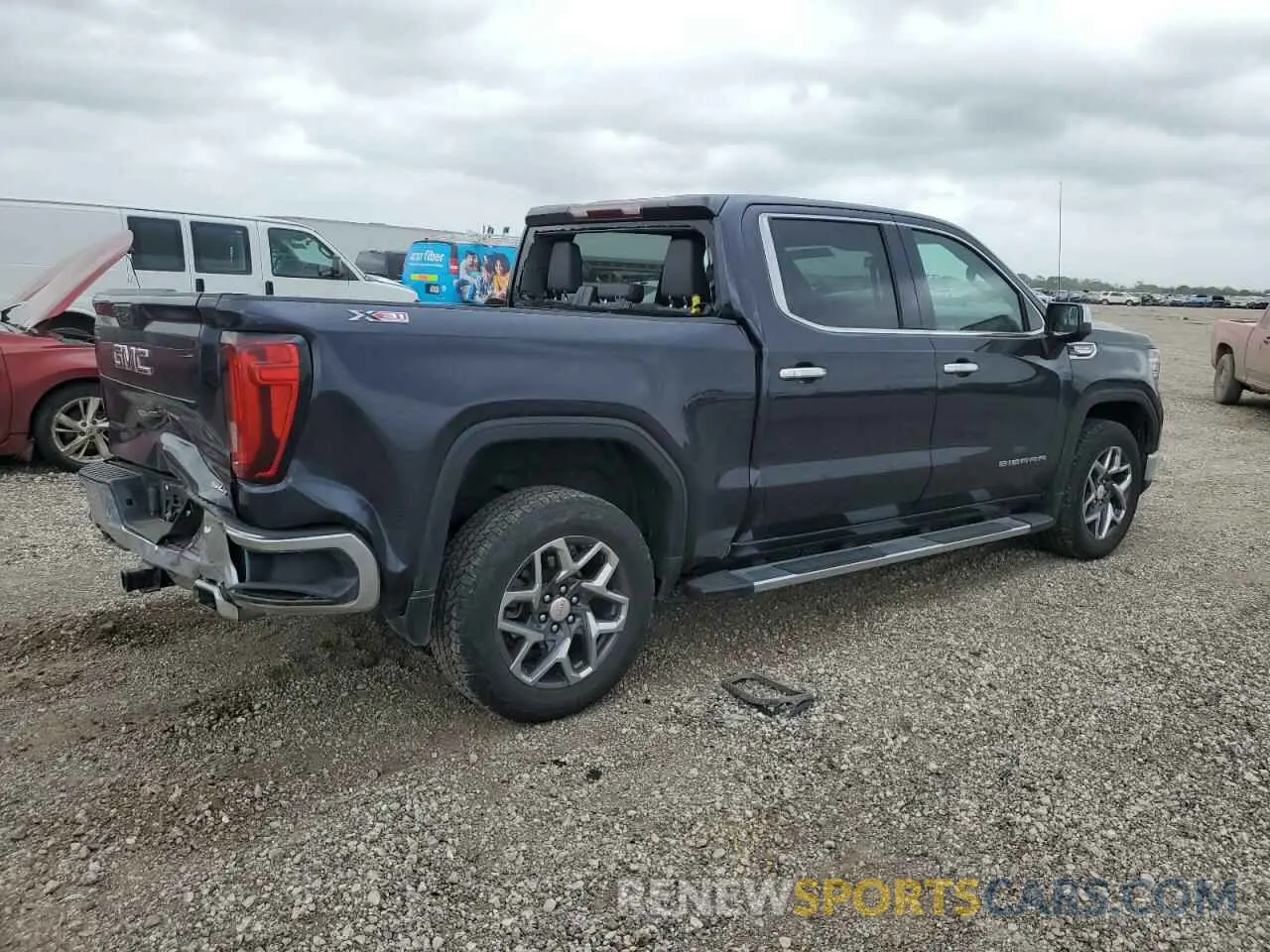 3 Фотография поврежденного автомобиля 3GTUUDED9PG303888 GMC SIERRA 2023