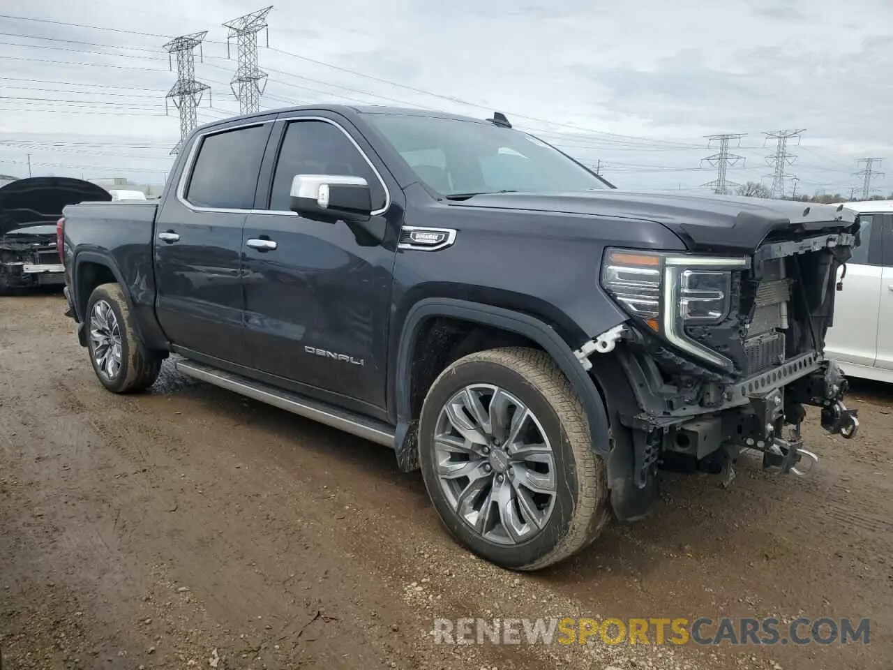4 Фотография поврежденного автомобиля 3GTUUGE81PG199076 GMC SIERRA 2023