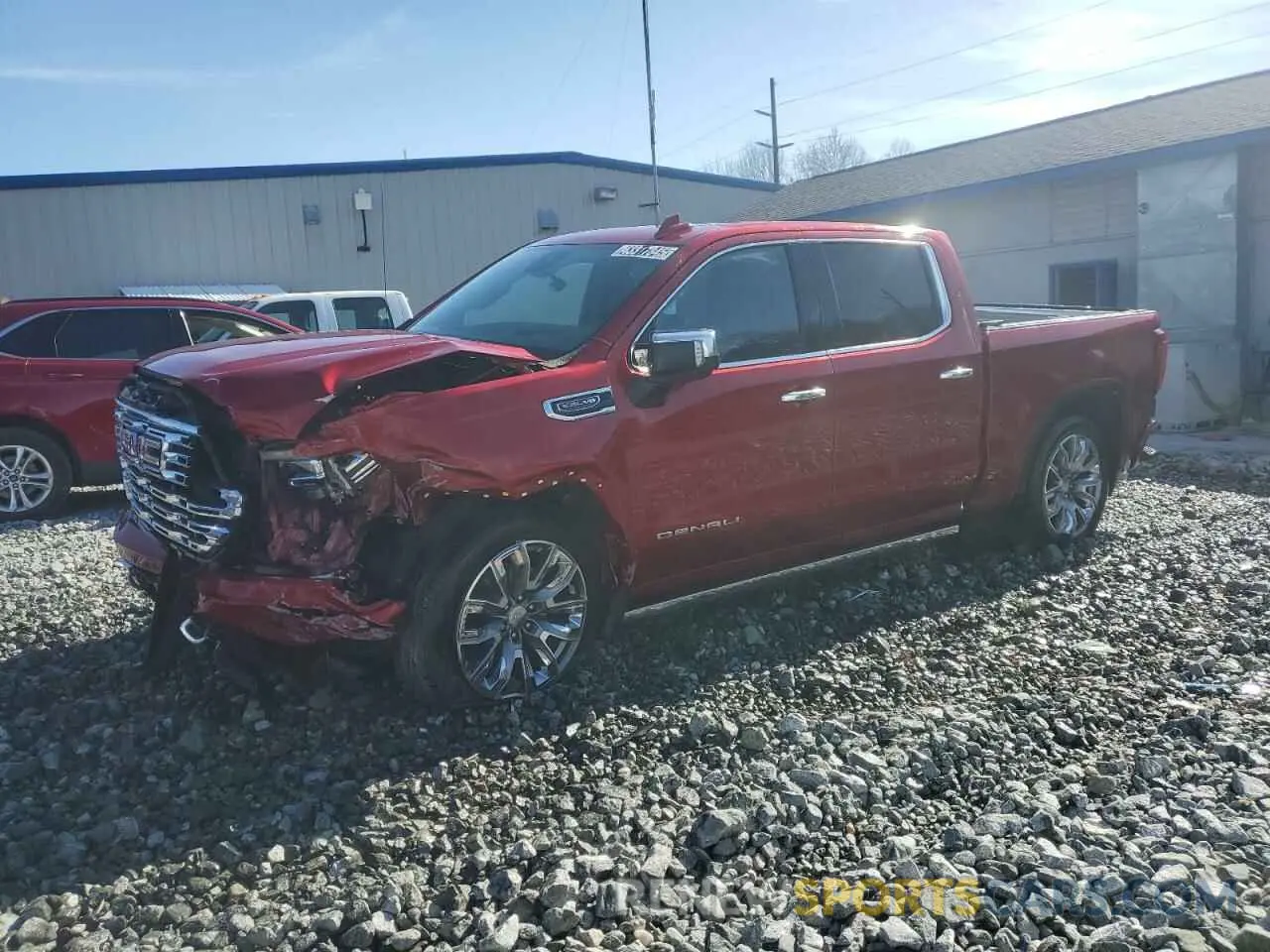 1 Фотография поврежденного автомобиля 3GTUUGED7PG242445 GMC SIERRA 2023