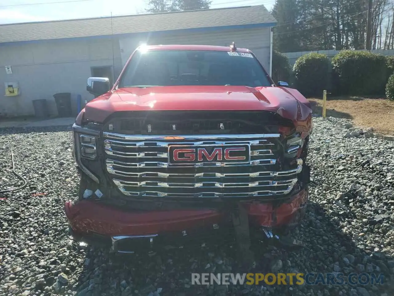 5 Фотография поврежденного автомобиля 3GTUUGED7PG242445 GMC SIERRA 2023