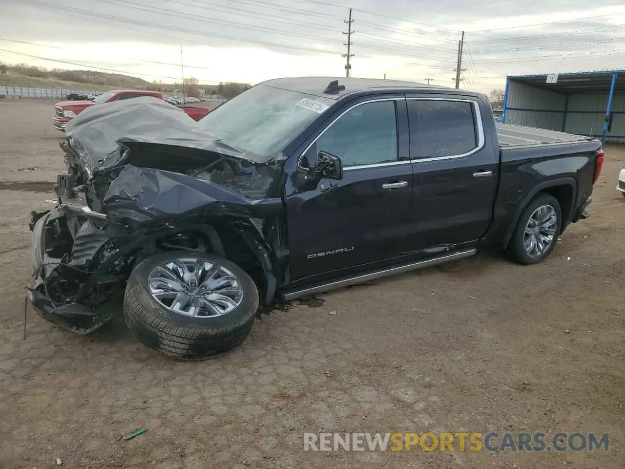 1 Photograph of a damaged car 3GTUUGEL8PG312591 GMC SIERRA 2023