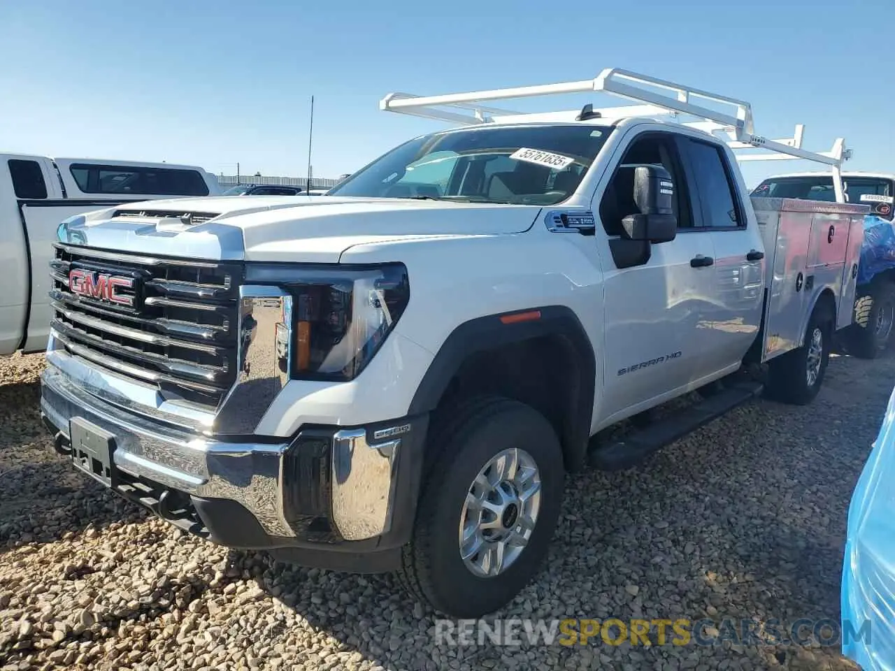 1 Photograph of a damaged car 1GD29LE71RF197014 GMC SIERRA 2024