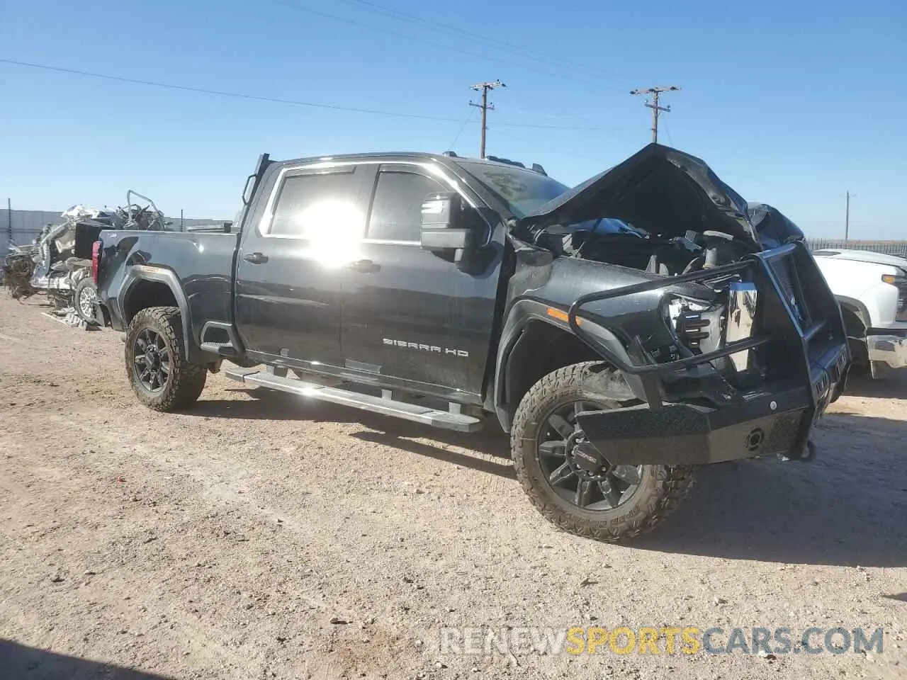 4 Фотография поврежденного автомобиля 1GT49NE76RF173560 GMC SIERRA 2024