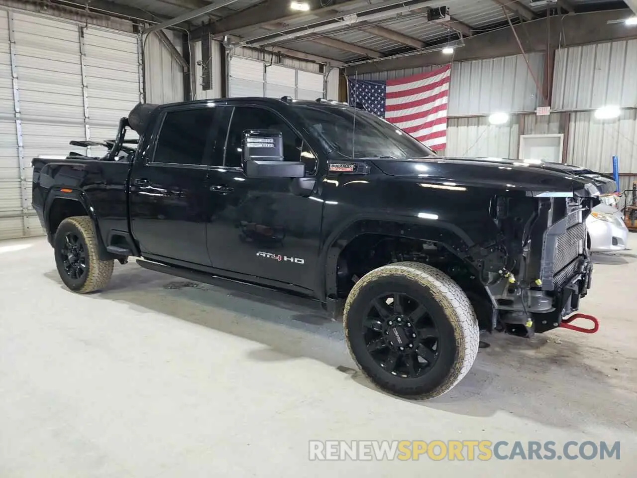 4 Photograph of a damaged car 1GT49PEY1RF315284 GMC SIERRA 2024
