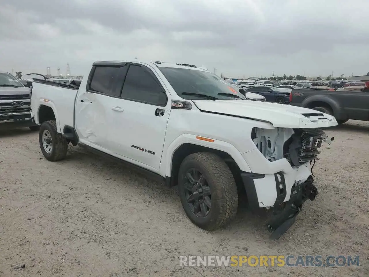 4 Photograph of a damaged car 1GT49PEY2RF145372 GMC SIERRA 2024