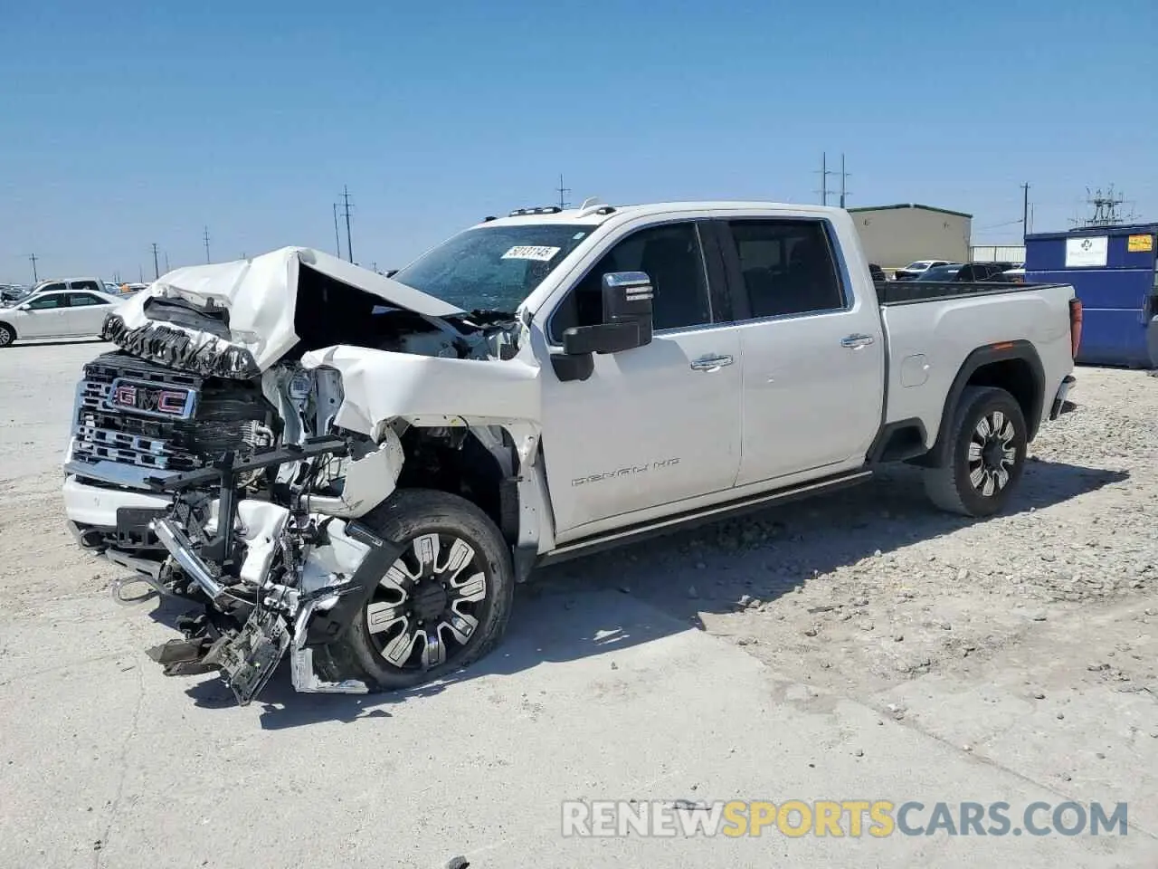 1 Photograph of a damaged car 1GT49REY6RF212924 GMC SIERRA 2024