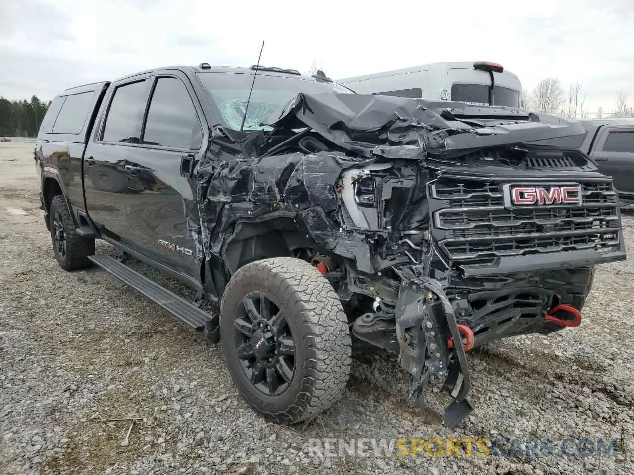 4 Photograph of a damaged car 1GT49VEY0RF150509 GMC SIERRA 2024