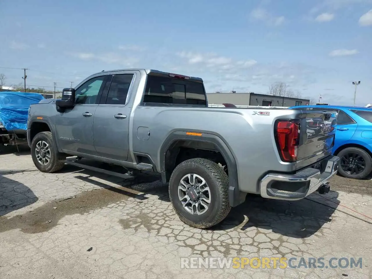 2 Photograph of a damaged car 1GT59ME76RF344905 GMC SIERRA 2024