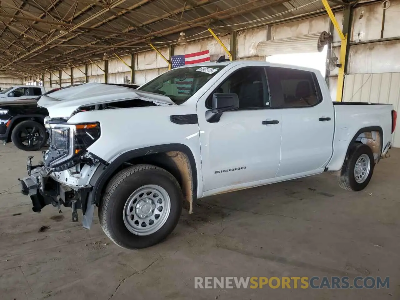 1 Фотография поврежденного автомобиля 1GTPHAEK6RZ210943 GMC SIERRA 2024