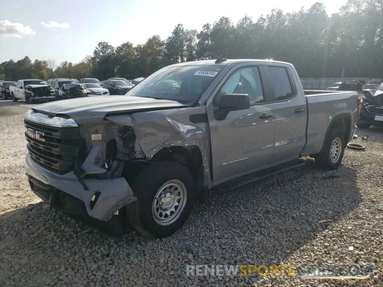 1 Photograph of a damaged car 1GTRUAEK2RZ328217 GMC SIERRA 2024