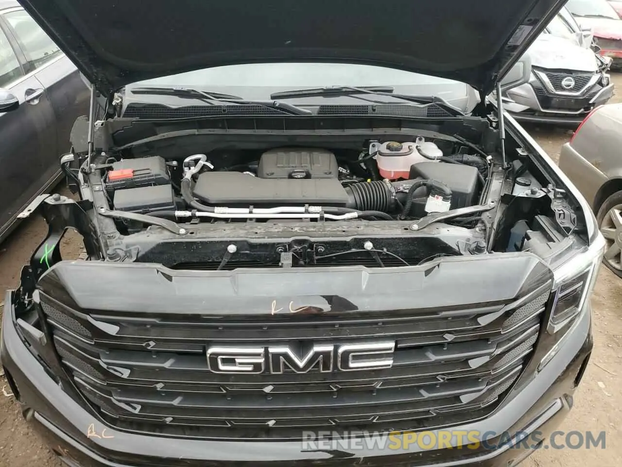 11 Фотография поврежденного автомобиля 1GTRUCEK9RZ377863 GMC SIERRA 2024