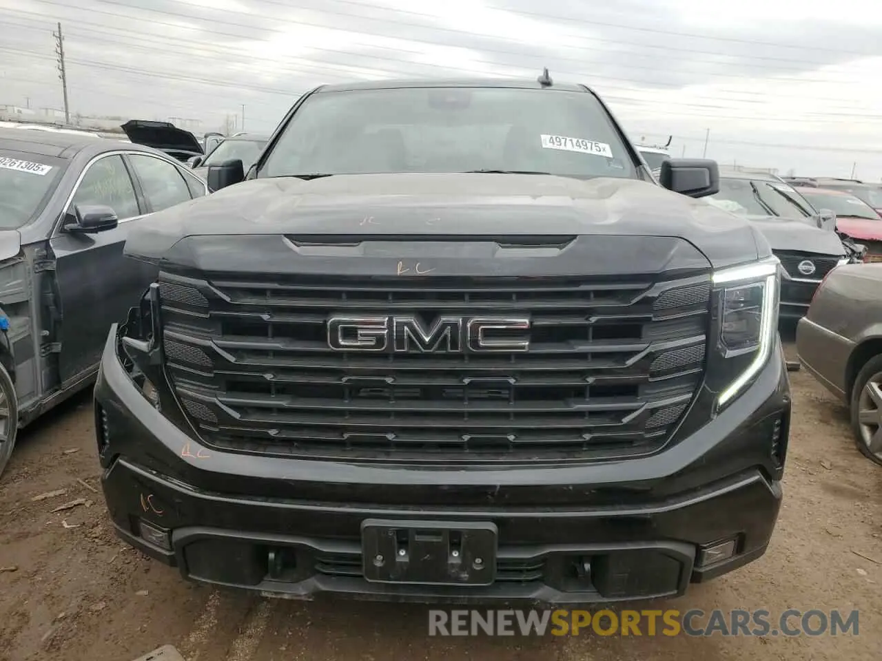 5 Фотография поврежденного автомобиля 1GTRUCEK9RZ377863 GMC SIERRA 2024