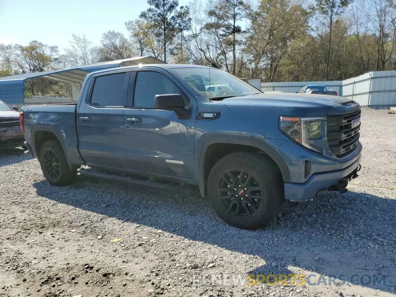 4 Фотография поврежденного автомобиля 1GTUUCE86RZ196377 GMC SIERRA 2024