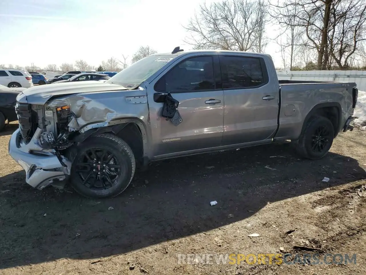 1 Photograph of a damaged car 1GTUUCEDXRZ244167 GMC SIERRA 2024