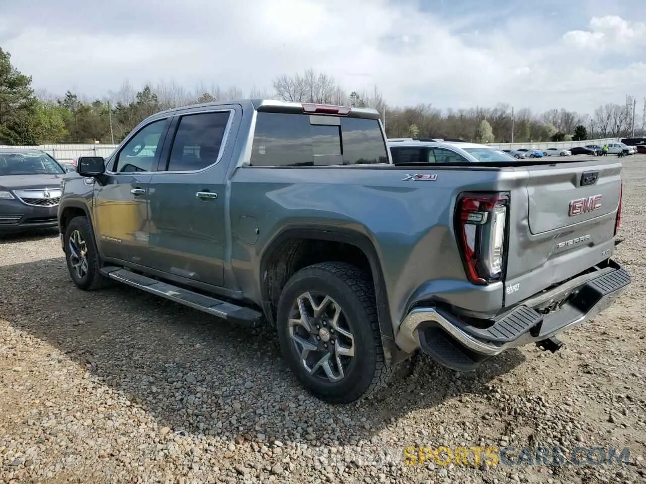 2 Photograph of a damaged car 1GTUUDE82RZ317511 GMC SIERRA 2024