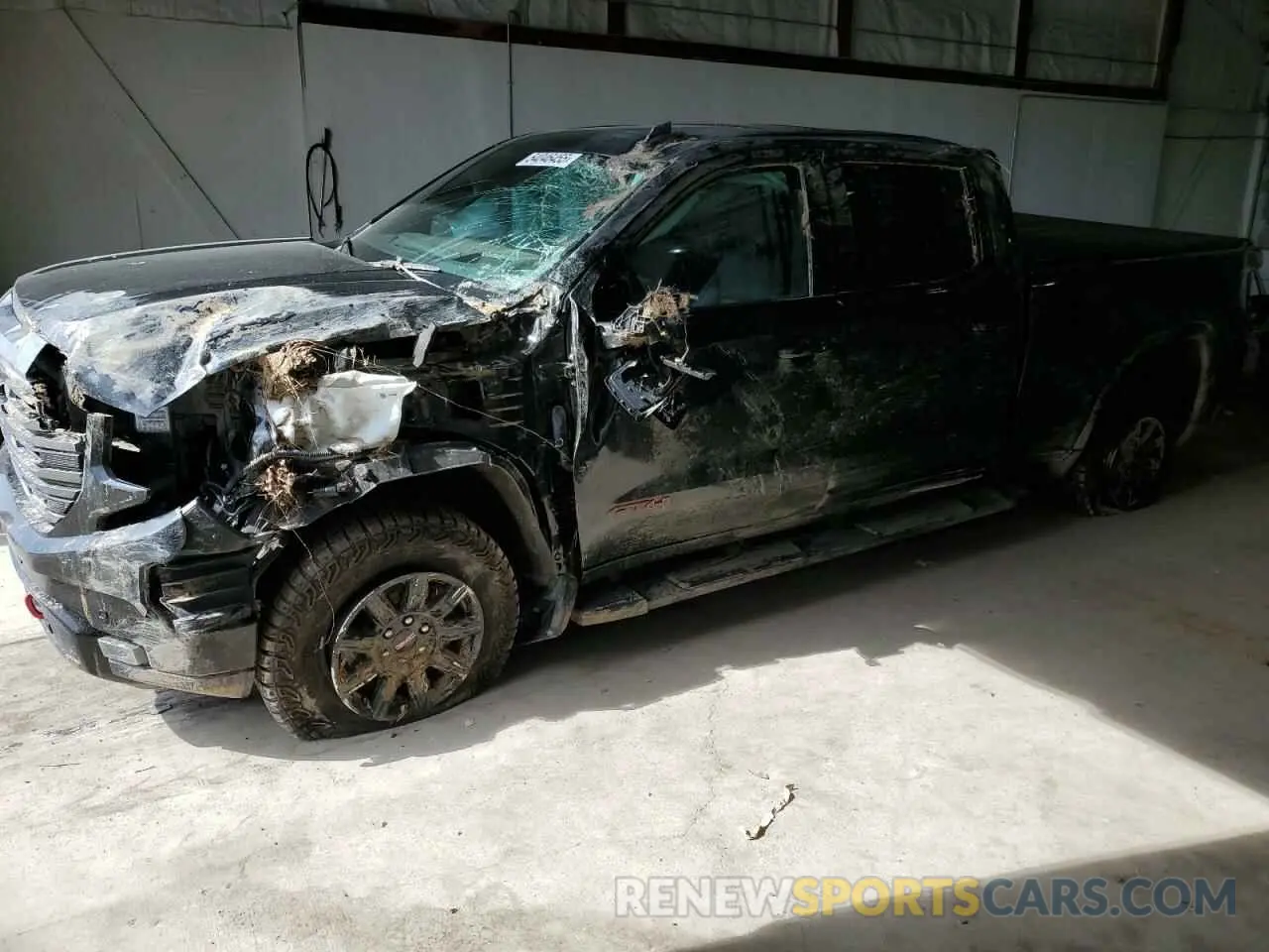 1 Photograph of a damaged car 1GTUUEE84RZ150817 GMC SIERRA 2024