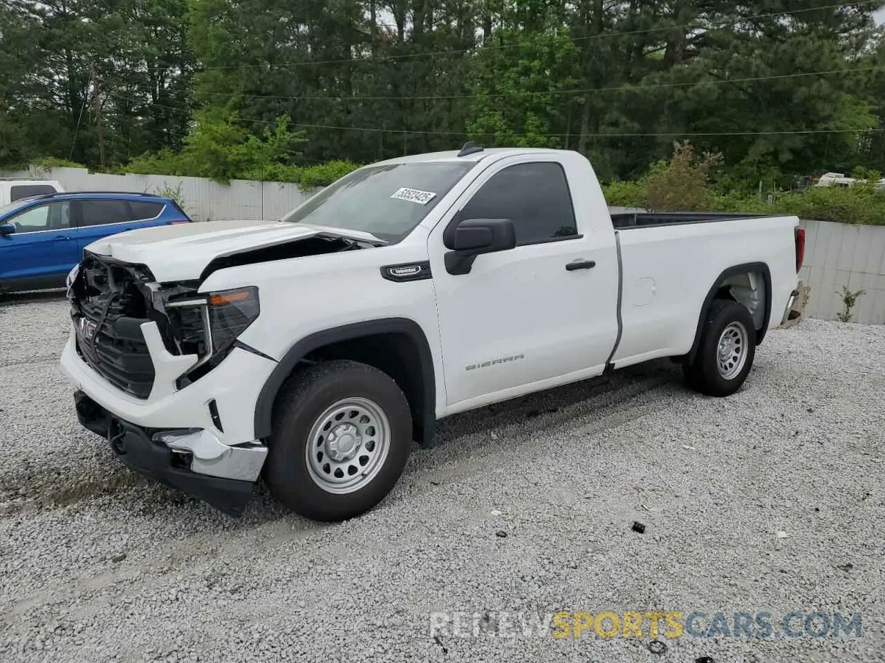1 Photograph of a damaged car 3GTNHAEK3RG398568 GMC SIERRA 2024