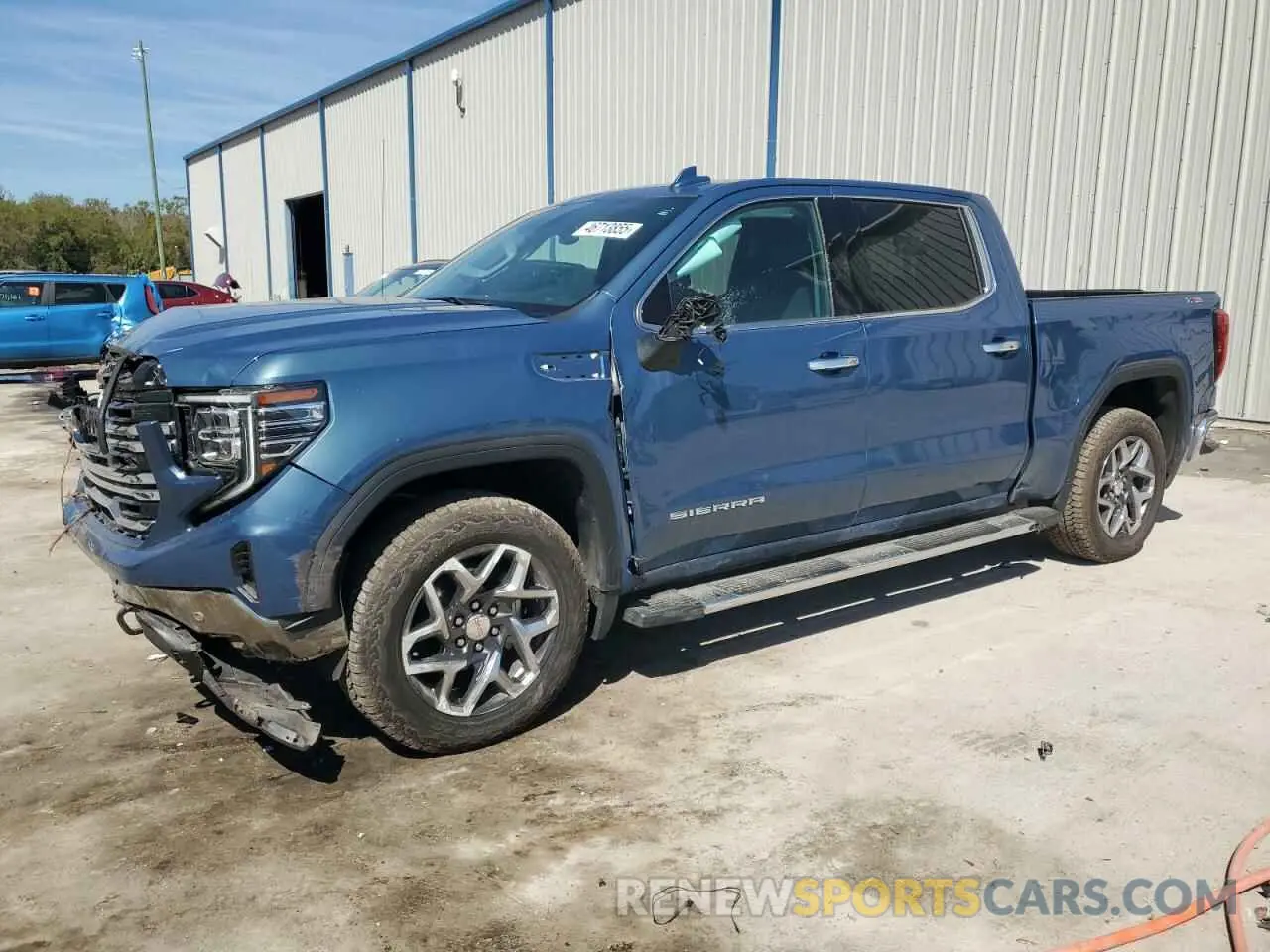 1 Photograph of a damaged car 3GTUUDE80RG297792 GMC SIERRA 2024