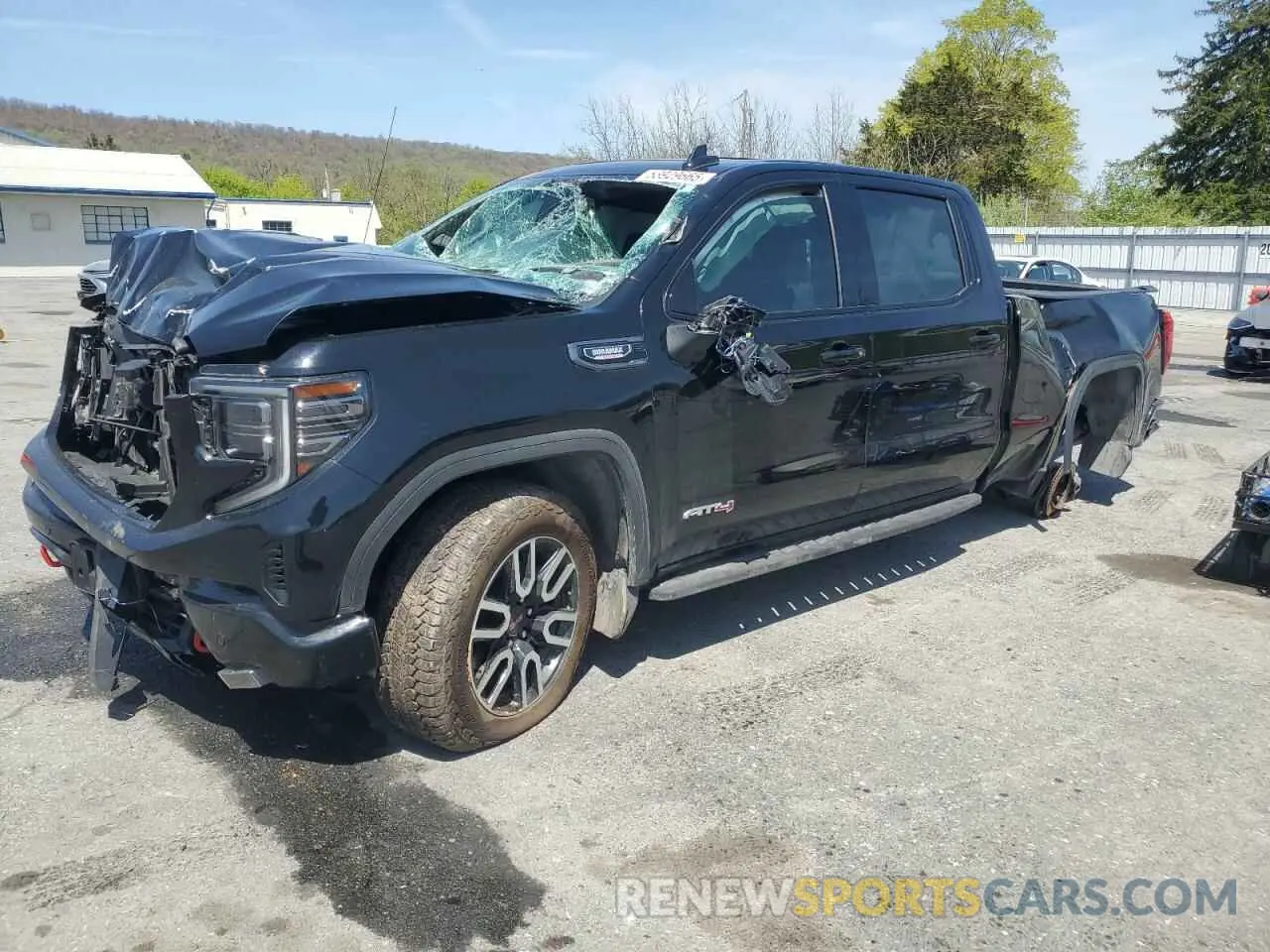 1 Photograph of a damaged car 3GTUUEE89RG184350 GMC SIERRA 2024