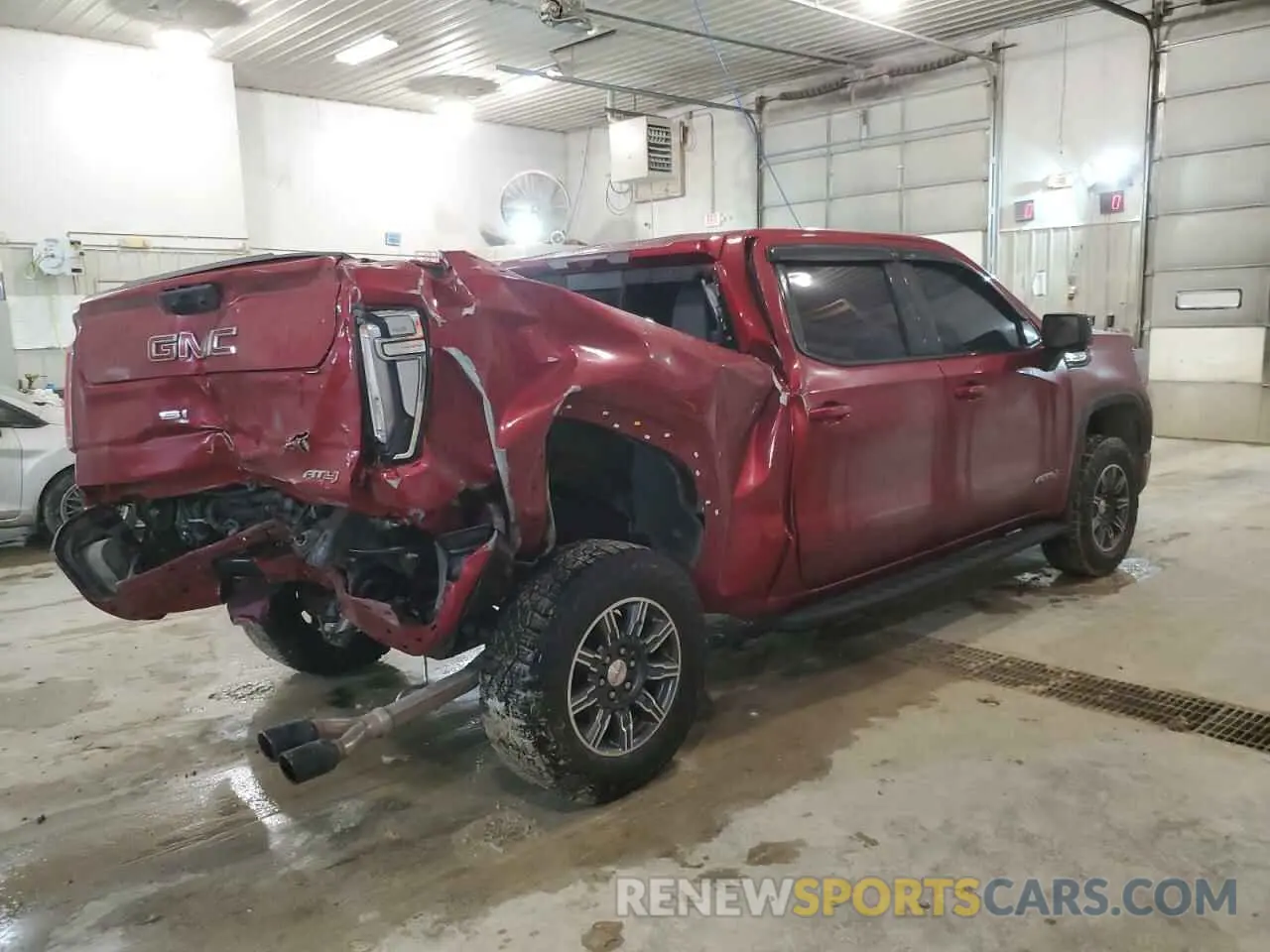 3 Photograph of a damaged car 3GTUUEELXRG202827 GMC SIERRA 2024