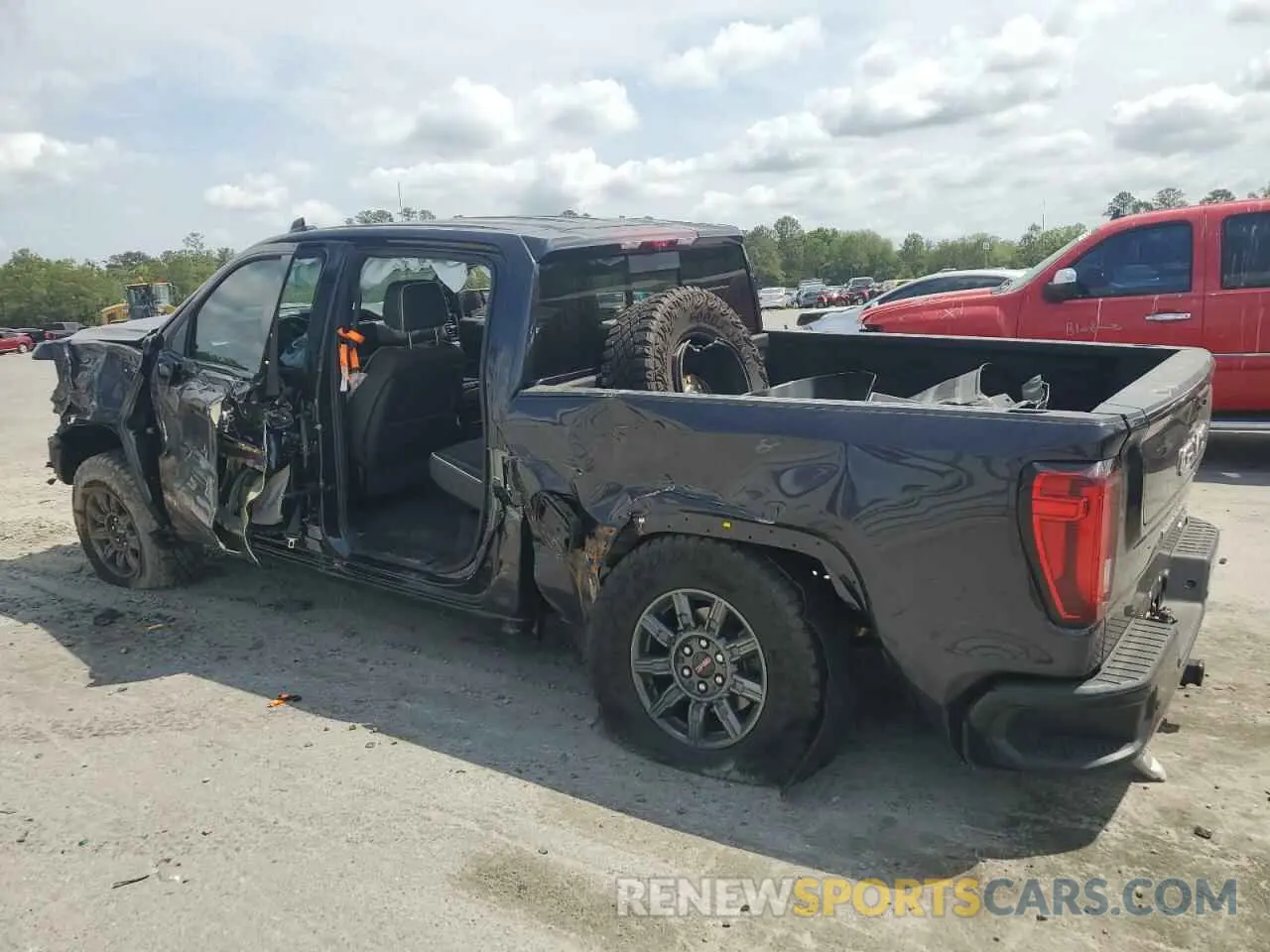 2 Photograph of a damaged car 3GTUUFEL4RG415780 GMC SIERRA 2024