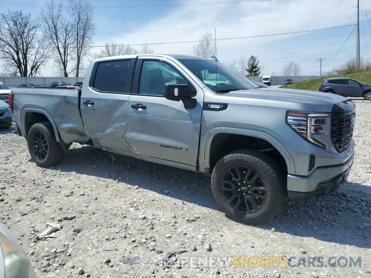 4 Фотография поврежденного автомобиля 3GTUUGE80RG270335 GMC SIERRA 2024