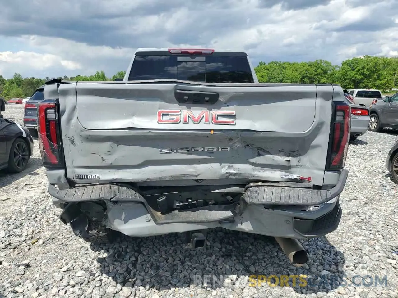 6 Photograph of a damaged car 1GT4UPEY0SF206593 GMC SIERRA 2025