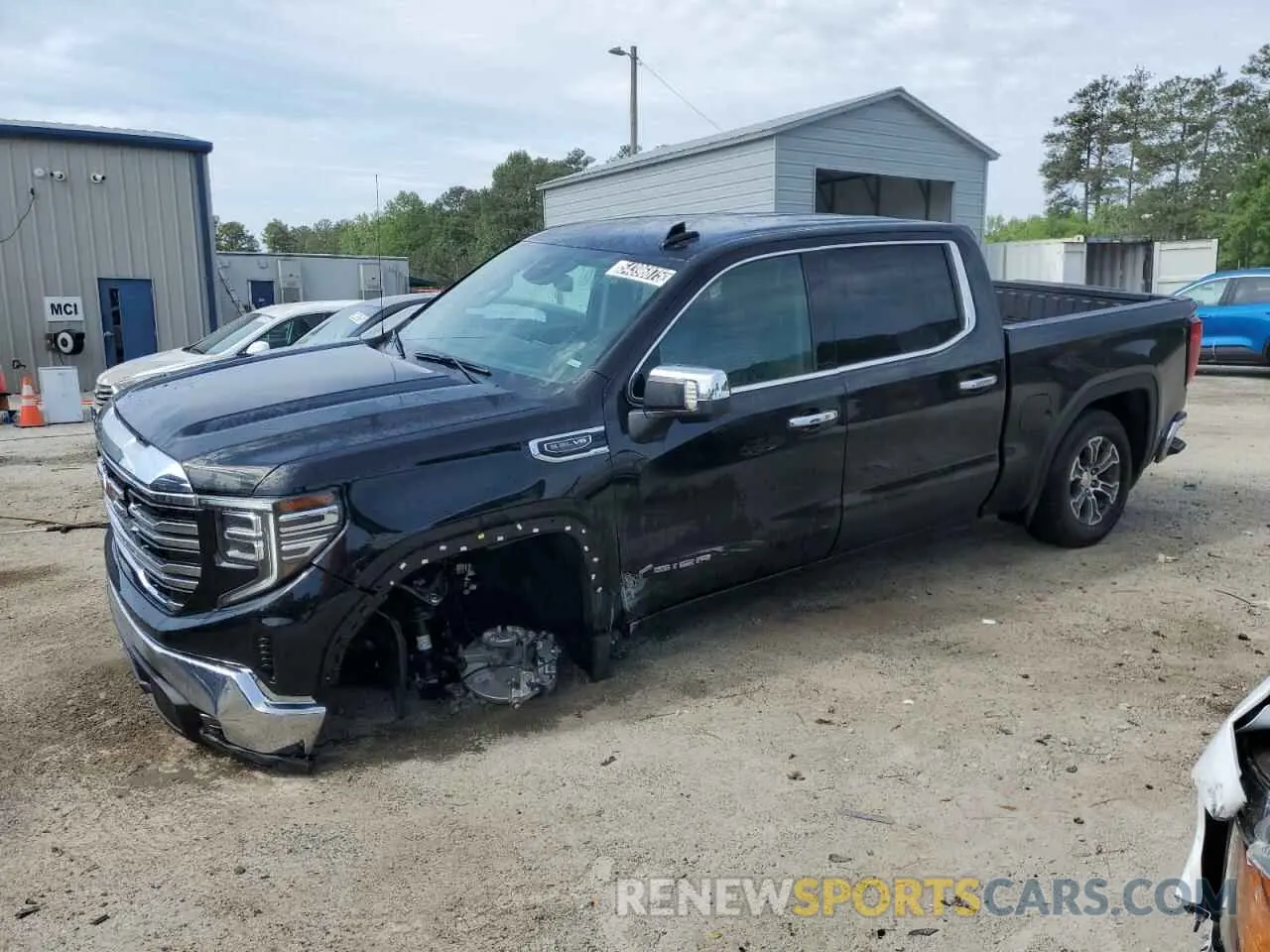1 Photograph of a damaged car 1GTPHDED8SZ231334 GMC SIERRA 2025