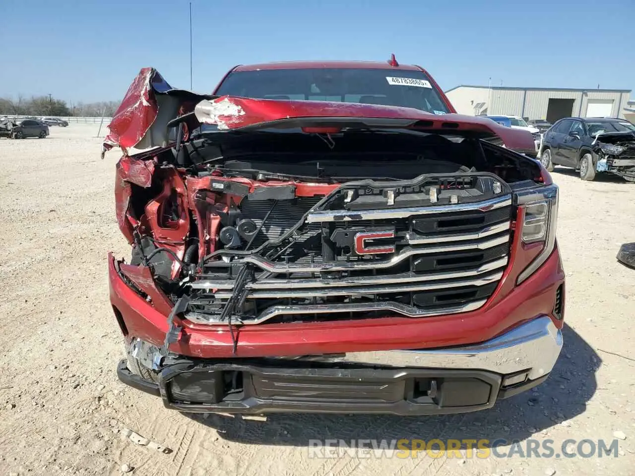 5 Photograph of a damaged car 3GTPHDED6SG214984 GMC SIERRA 2025