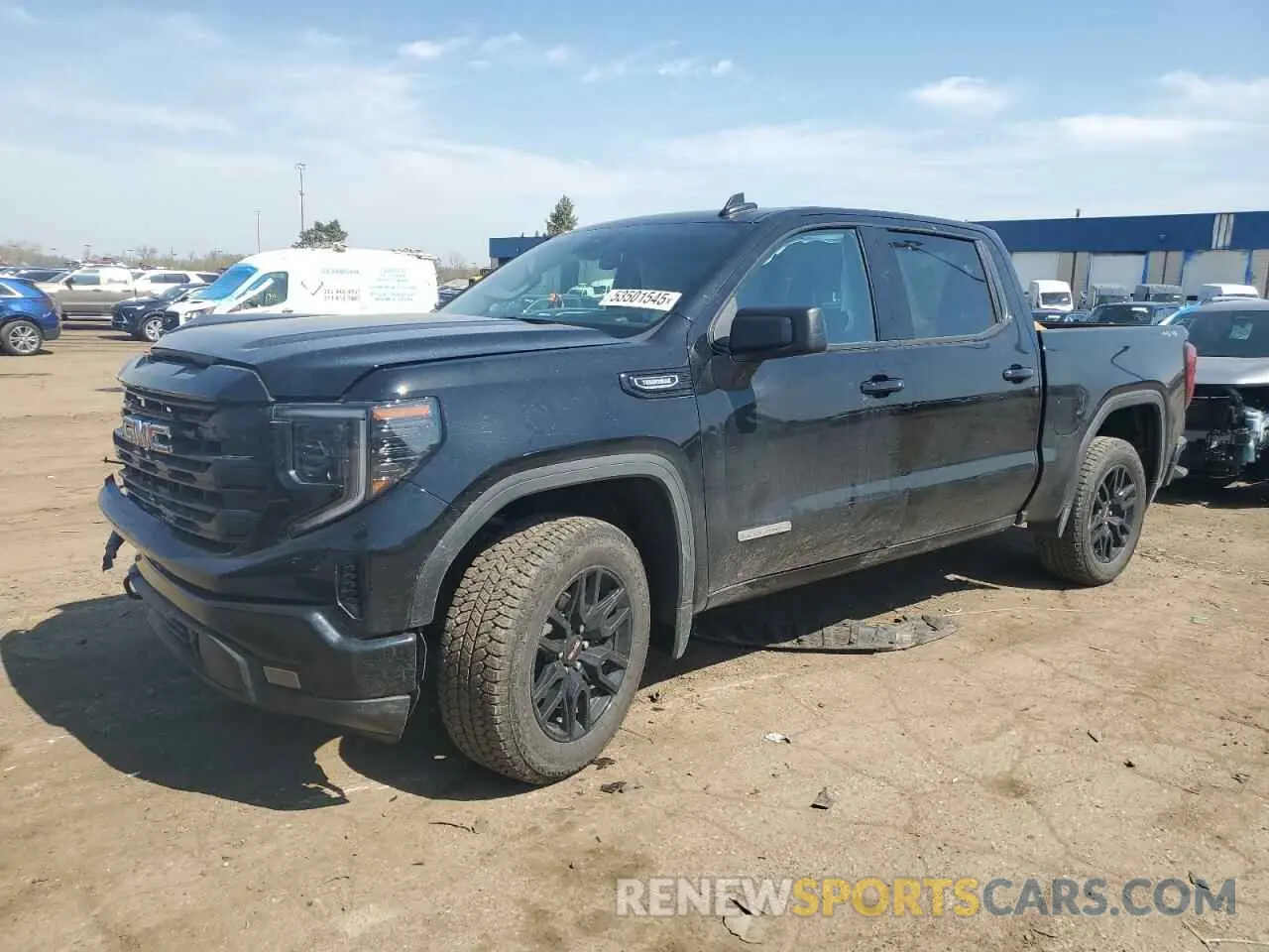1 Photograph of a damaged car 3GTPUJEK4SG115962 GMC SIERRA 2025