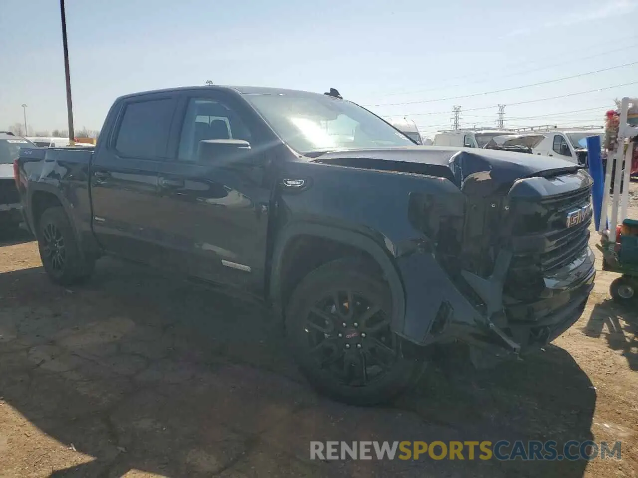 4 Photograph of a damaged car 3GTPUJEK4SG115962 GMC SIERRA 2025